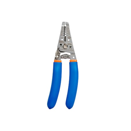 Stainless Steel Curved Wire Stripper, 10-20 AWG